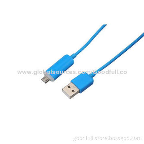 Micro USB2.0 Data Cable Assembly, RoHS Directive Compliant